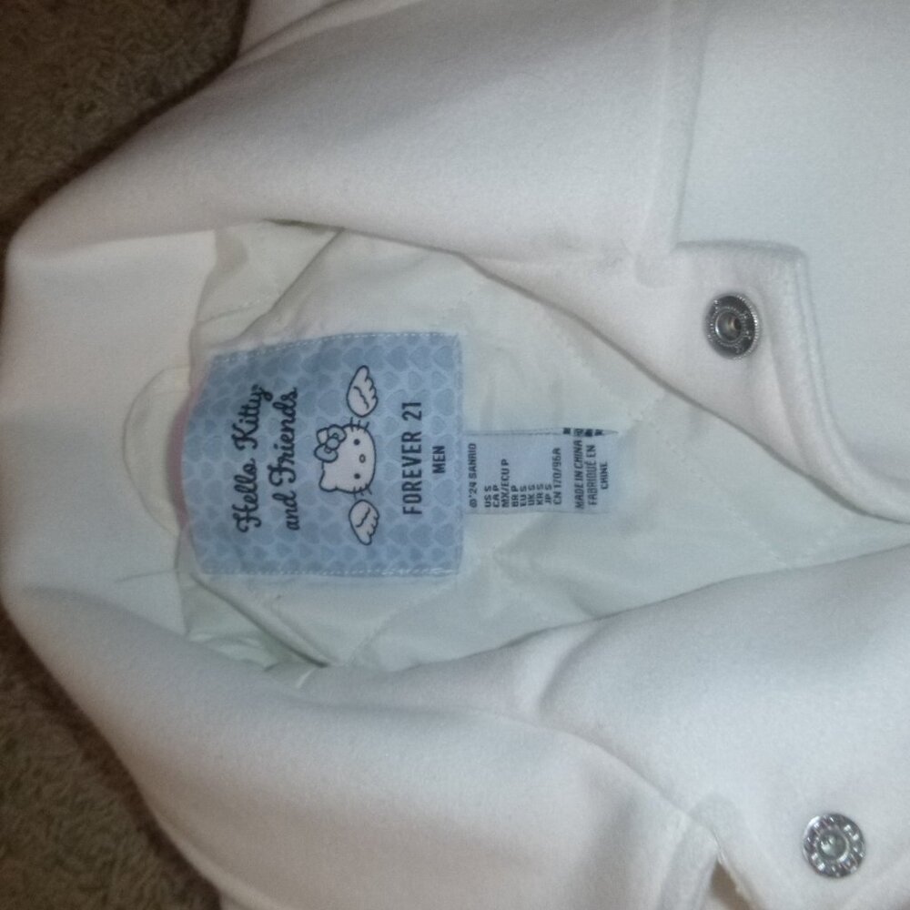 Hello Kitty varsity bomber jacket size L NWT - Picture 8 of 13